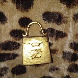 Vintage Karl Lagerfeld pin